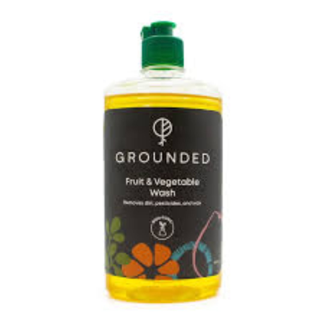 GROUNDED FRUIT N VEGETABLE WASH 600ML